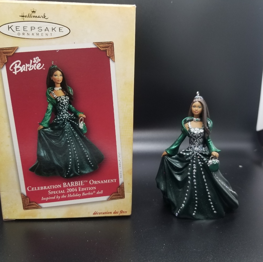 Lot of barbie ornaments